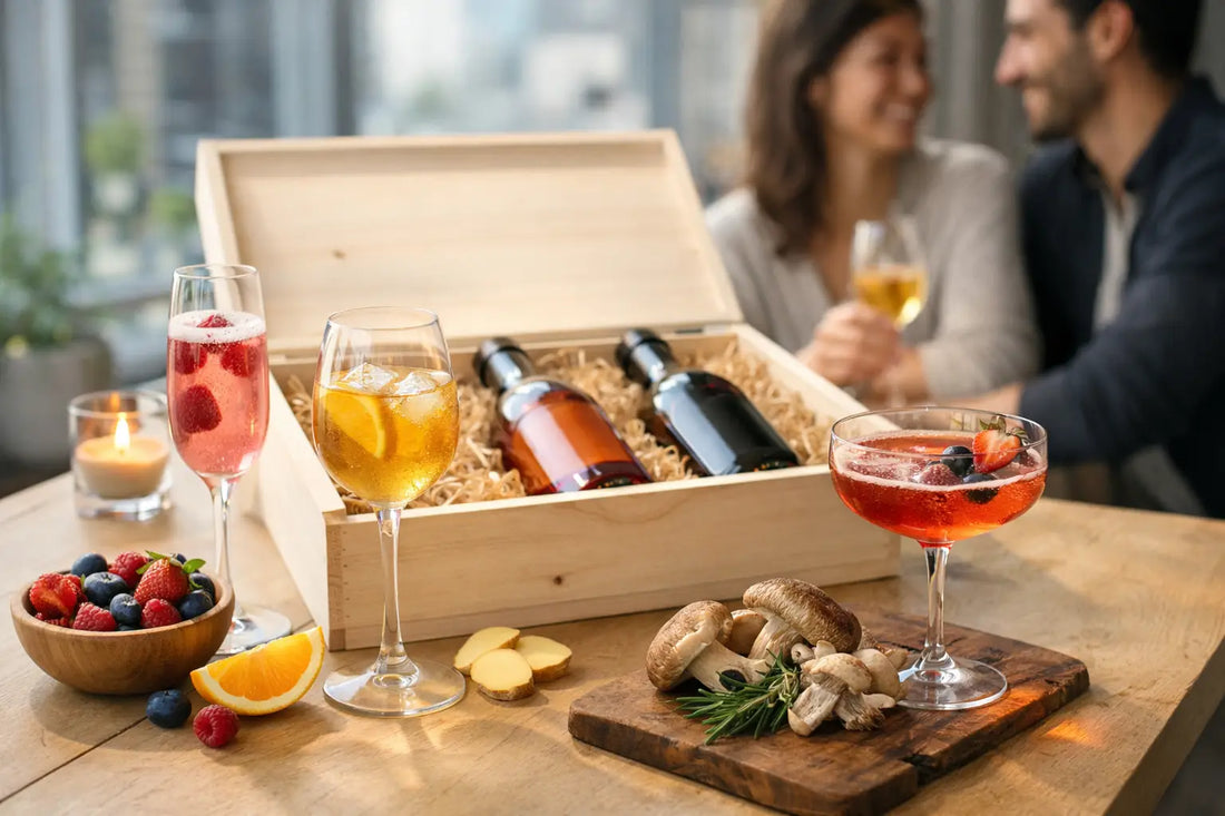 Premium Kombucha Geschenkset, das Eindruck macht