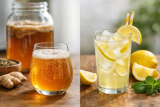 Kombucha oder Limonade: Der Unterschied im Glas