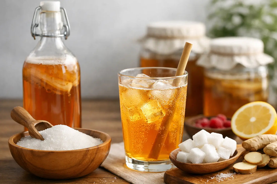 Kombucha Zuckergehalt besser verstehen