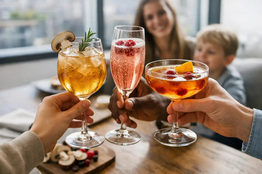Alkoholfreie Drinks stilvoll servieren