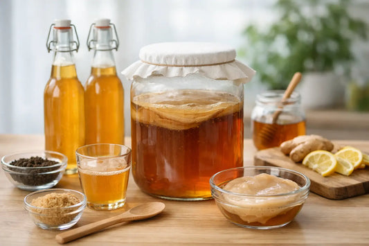 Kombucha selber fermentieren - Anleitung