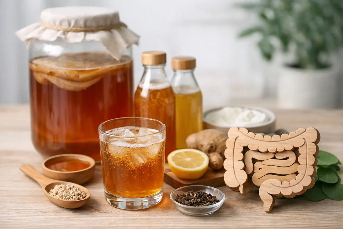 Kombucha für Darmgesundheit - was bringt er? - GUT2BE.DE