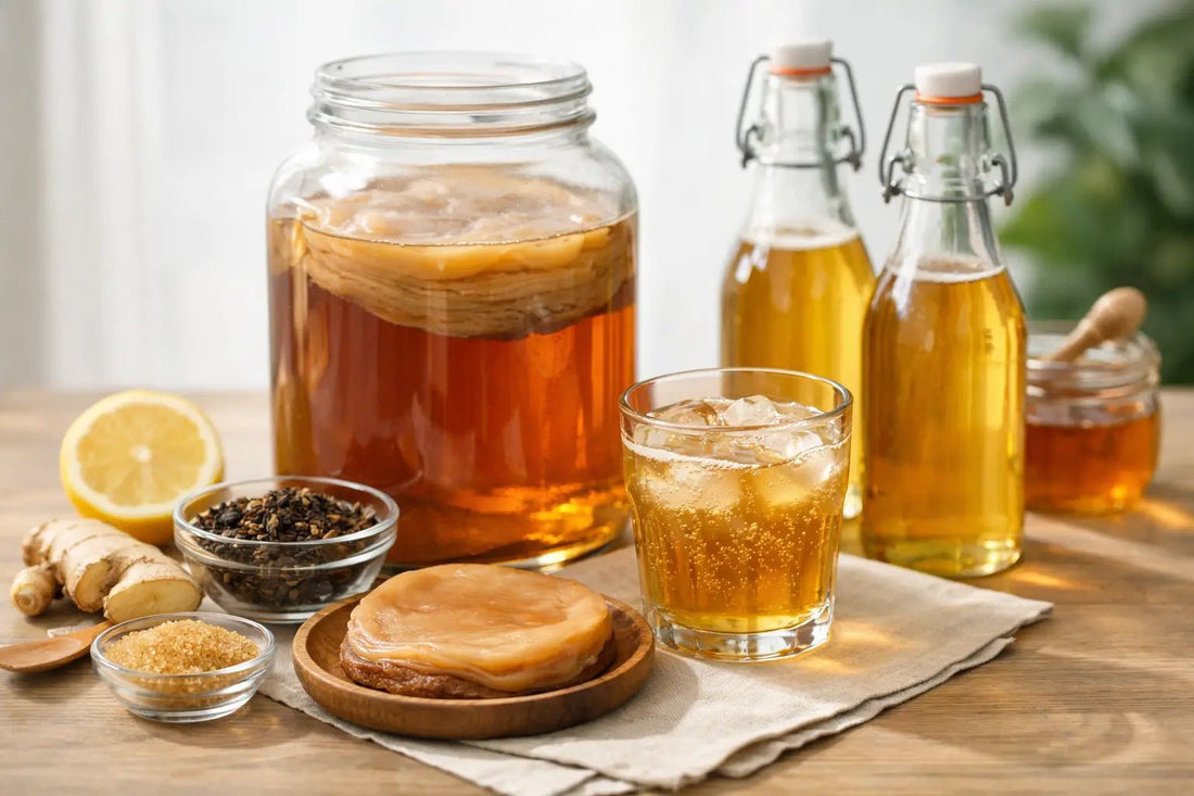 Kombucha ohne Pulvermischung erklärt - GUT2BE.DE