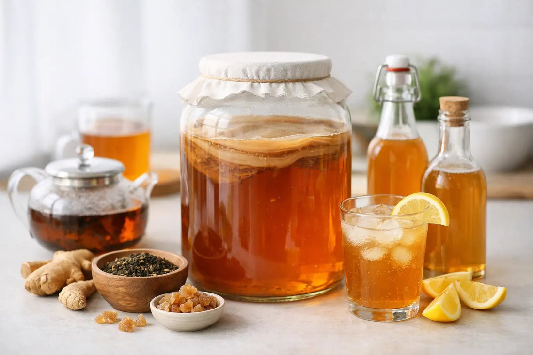 Wie wird Kombucha hergestellt? - GUT2BE.DE