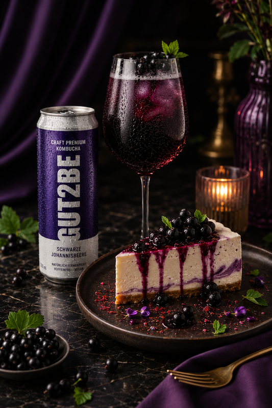 Fermented Tea CRAFT PREMIUM Kombucha Blackcurrant 12 x 330ml