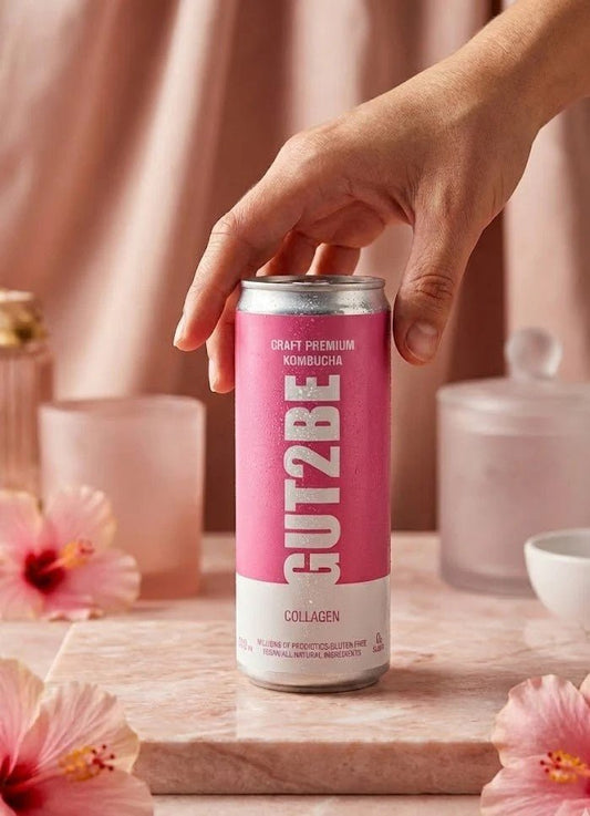 Fermentierter Grüner Tee CRAFT PREMIUM - Kombucha mit Kollagen 24 x 330ml - GUT2BE.DEGut2beFermentierter Grüner Tee CRAFT PREMIUM - Kombucha mit Kollagen 24 x 330ml