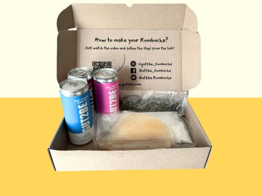 Kit für die Zubereitung von Kombucha zu Hause - GUT2BE.DEGut2beKit für die Zubereitung von Kombucha zu Hause