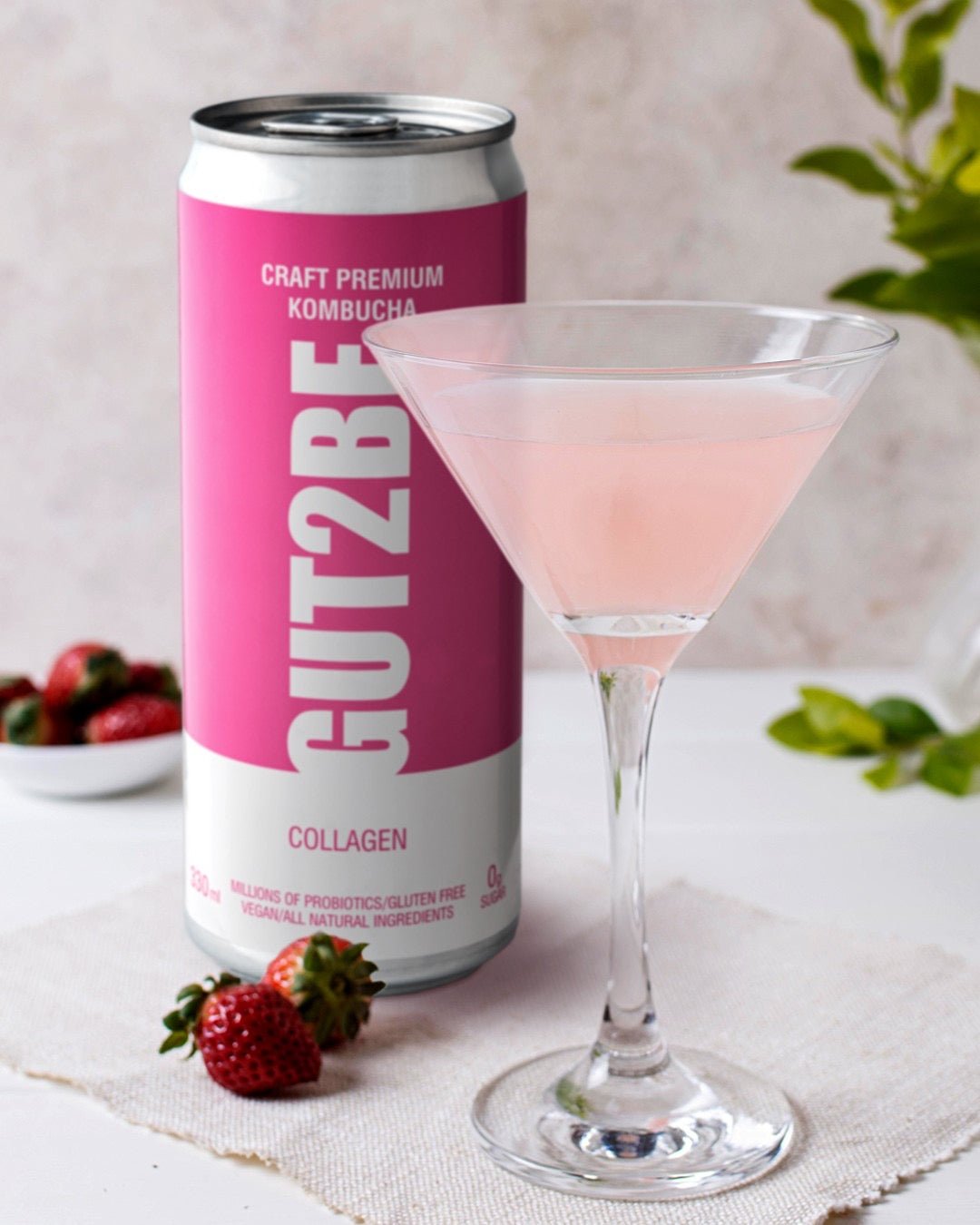 Kombucha Collagen - Set mit 12x330ml - GUT2BE.DEGut2beKombucha Collagen - Set mit 12x330ml