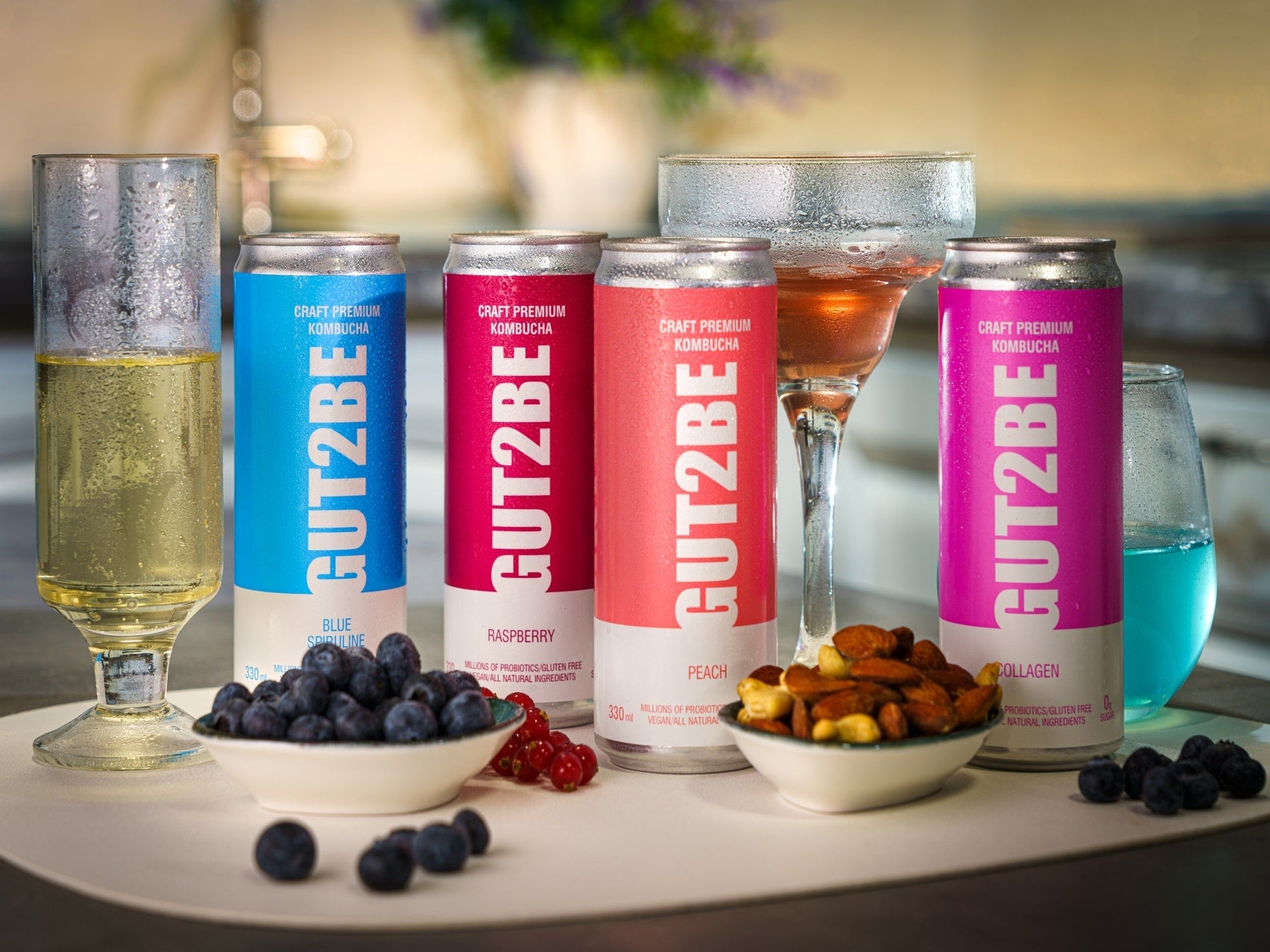 Starter Pack - 4 Dosen Kombucha - GUT2BE.DEGut2beStarter Pack - 4 Dosen Kombucha